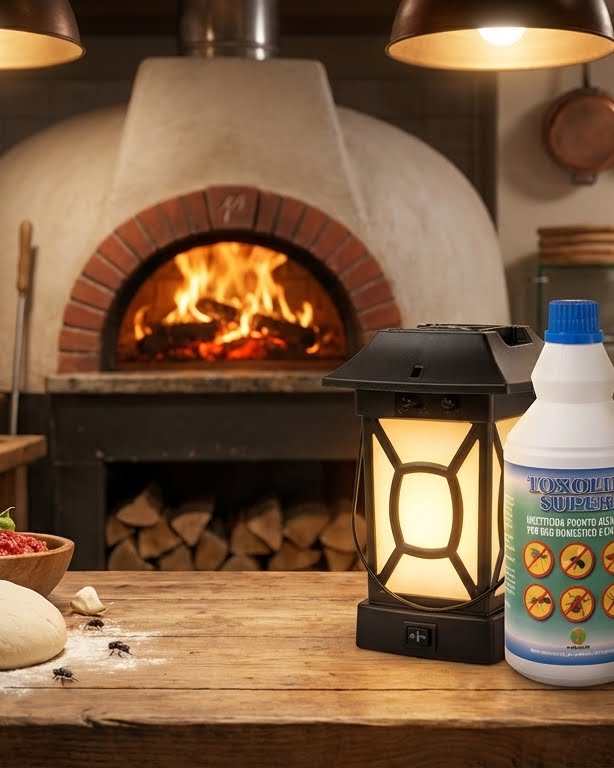 Professioneller Anwender mit Schutzbrille und Handschuhen beim Ansetzen eines OR.MA Mastercid Insektizidkonzentrats