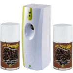 Kaffee Duftspray Set: Air Free Spender + 2 Duftspray Kaffee Dosen