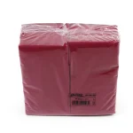 Zelltuchservietten bordeaux, 1/8 Falz, 33x33cm, 1280 Stk./Ktn.