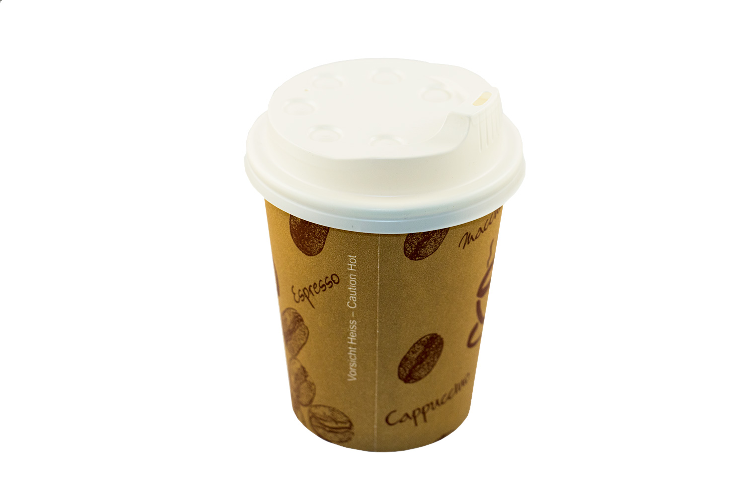 1000 Hotcup Kaffeebecher Coffee to go Becher 300 ml weiß 65632 