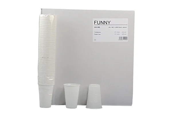 Drinking Cups White 200 ml, 3000 pcs. - Image 3