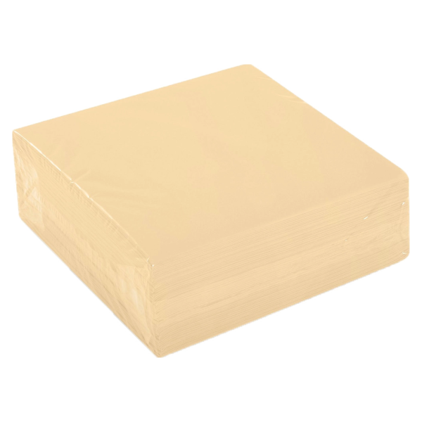 Airlaid Servietten creme 40×40 cm, 50 Stk. /Pck.