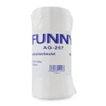 Kosmetikeimerbeutel, transparent, 10 Liter, 40 Rollen