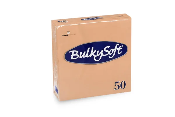Napkins salmon BulkySoft, 33x33cm, 1200 pcs. - Image 2
