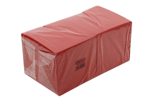 Tafelservietten rot Funny , 33 x 33 cm, 1000 Stk.,3 lagig