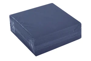 Airlaid Servietten blau 40×40 cm, 50 Stk. /Pck.