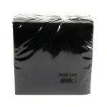 Airlaid Servietten schwarz 40×40 cm, 50 Stk. /Pck.
