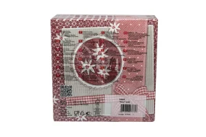 Airlaid Servietten FINN rot 40 x 40cm back