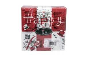 Airlaid Servietten Silvester "Happy New Year" 50 Stk./Pck.