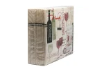 Servietten Weinmotiv BON