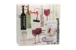 Tissue Deluxe Servietten Weinmotiv BON VIN 40 x 40 cm, 50 Stk. /Pck. – Bild 3