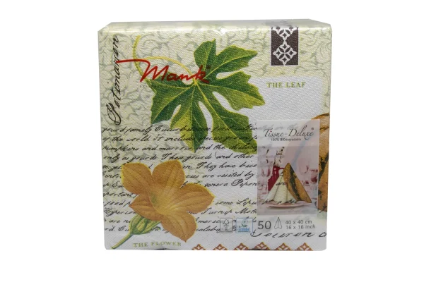 Tissue Servietten Deluxe LUCA 40 x 40 cm, 4 lagig 50Stk.Pck.