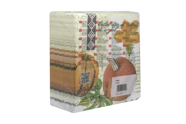 Tissue Napkins Deluxe LUCA 40 x 40 cm, 4-ply 50 pcs./pack - Image 3