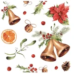 Airlaid Weihnachtsservietten Motiv MARIANNE 50 Stk./Pck.