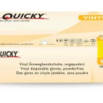 Einweghandschuhe Vinyl Quicky, Größe S, 100 Stück
