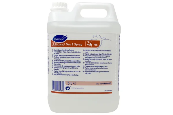 Händedesinfektionsmittel Soft Care Des E Spray H5, 5 Liter