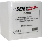 Servietten SemyTop, 2-lagig, hochweiß 2000 Stk.