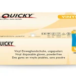Einweghandschuhe Vinyl Quicky, Größe M, 100 Stück