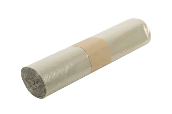 Funny Recycled Garbage Bags, Transparent, 120 Liters, 10 Rolls - Image 2