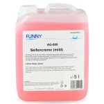 Seifencreme Funny, rosa, mikroplastikfrei, 5 Liter