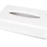 Kosmetikboxen Spender, weiß, Kunststoff