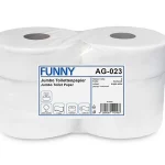 Jumbo Toilettenpapier, 2-lagig, hochweiß, Ø28 cm, Zellstoff
