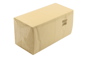 Funny Tafelservietten creme, 33 x 33 cm, 3lagig, 1000Stk.