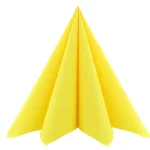 Mank Servietten Linclass Basic GELB 40 x 40 cm 1 4-Falz, 50 Stk.