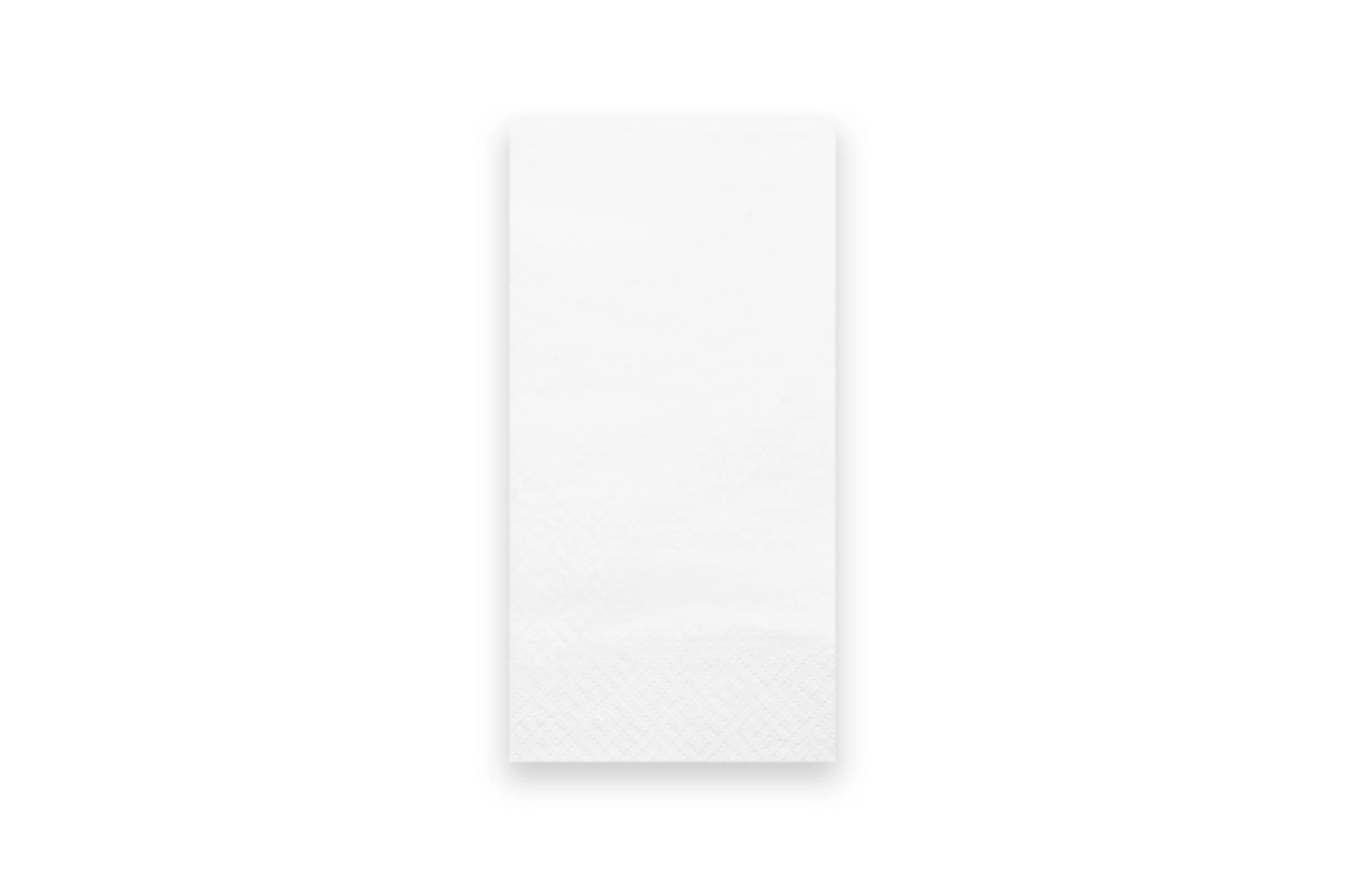 SEMY top Tafelserviette 2-lagig hochweiß, gefaltet mit 1/8 Kopffalz, 32 x 32 cm