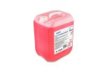 Funny Urin- und Kalksteinentferner 10-Liter-Kanister, Seitenansicht mit Etikett und GHS05-Kennzeichnung, AG-629