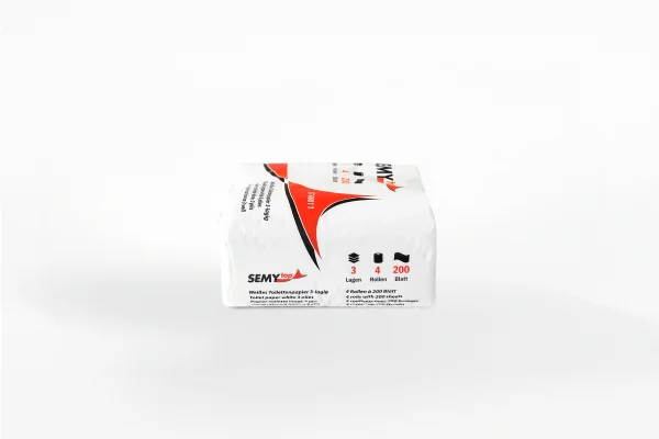 SEMY top Toilettenpapier 4er-Pack Seitenansicht