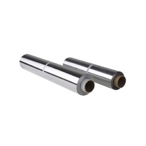 Aluminiumfolie, zwei silberne Folienrollen 30 cm, Gastro-Qualität