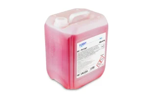 FUNNY WC-Reiniger 10 Liter Kanister in seitlicher Ansicht mit Etikett