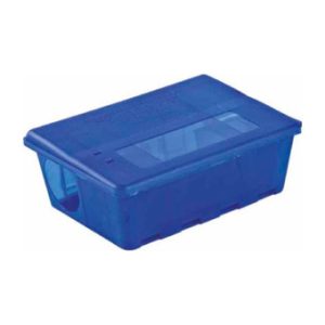 Total Box abschließbare Köderstation von OR.MA in Blau