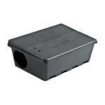 Total Box abschließbare Köderstation von OR.MA in Schwarz