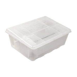 Total Box abschließbare Köderstation von OR.MA in Transparent