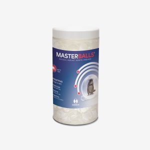 OR.MA Masterballs ungiftiges Lockmittel, 400 g Dose mit hydratisierten Kugeln