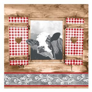 Mank Tissue Serviette Almblick 33x33 cm