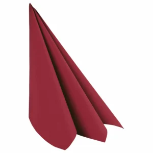 Airlaid Servietten 40x40 cm, bordeaux