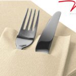 Mank Pocket-Napkin Basic Gold 40x40 cm (Referenzbild, Champagner-Farbton)
