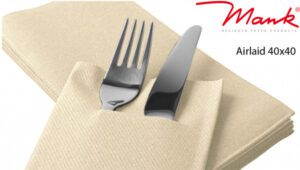 Mank Pocket-Napkin Basic Gold 40x40 cm (Referenzbild, Champagner-Farbton)