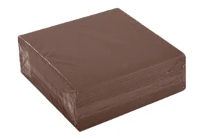 Airlaid Servietten 40x40 cm, braun