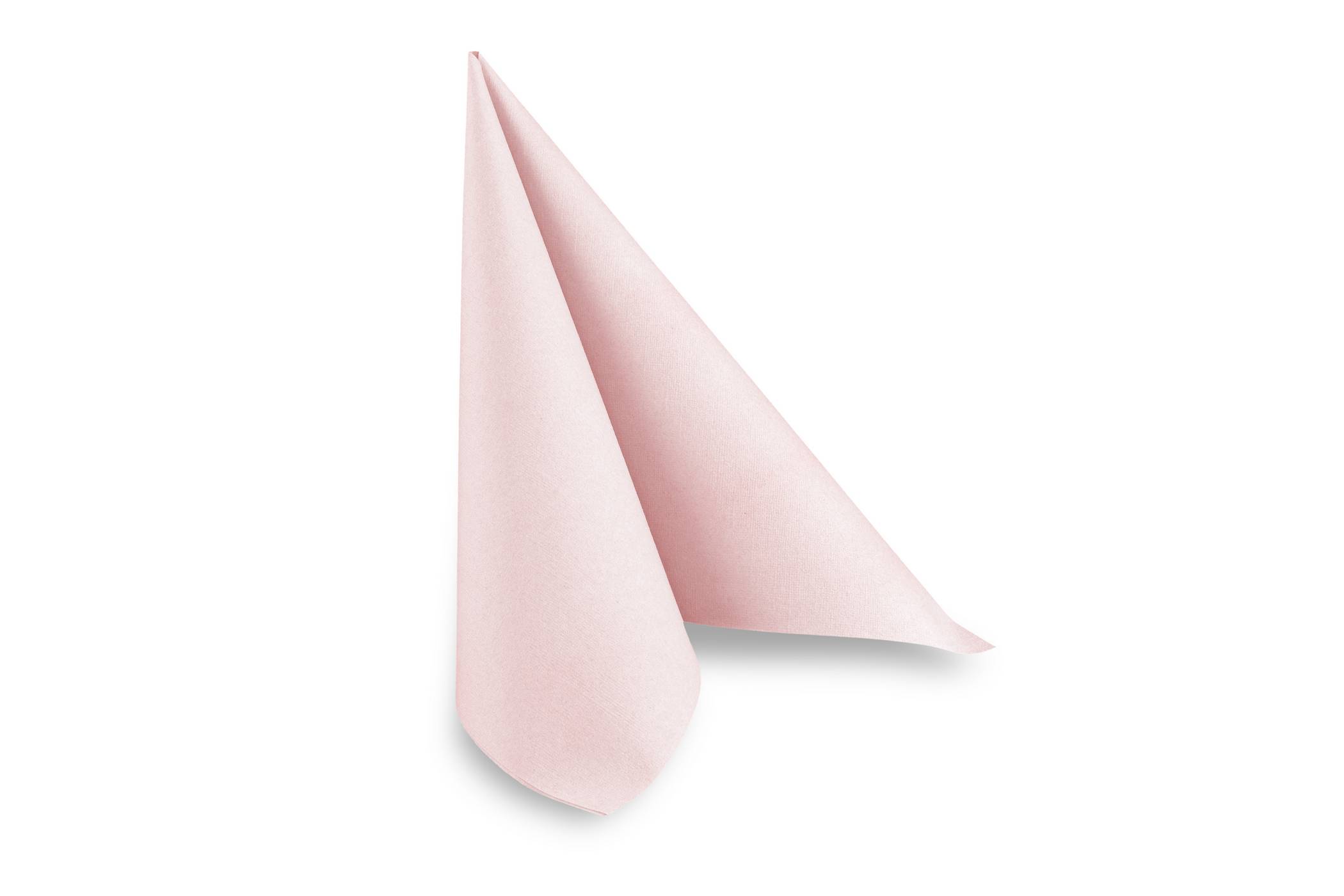 Airlaid-Servietten 40x40 cm in Zart Rosa und Mint Blau