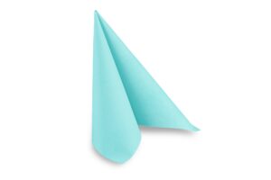 Airlaid-Servietten 40x40 cm, mint blau